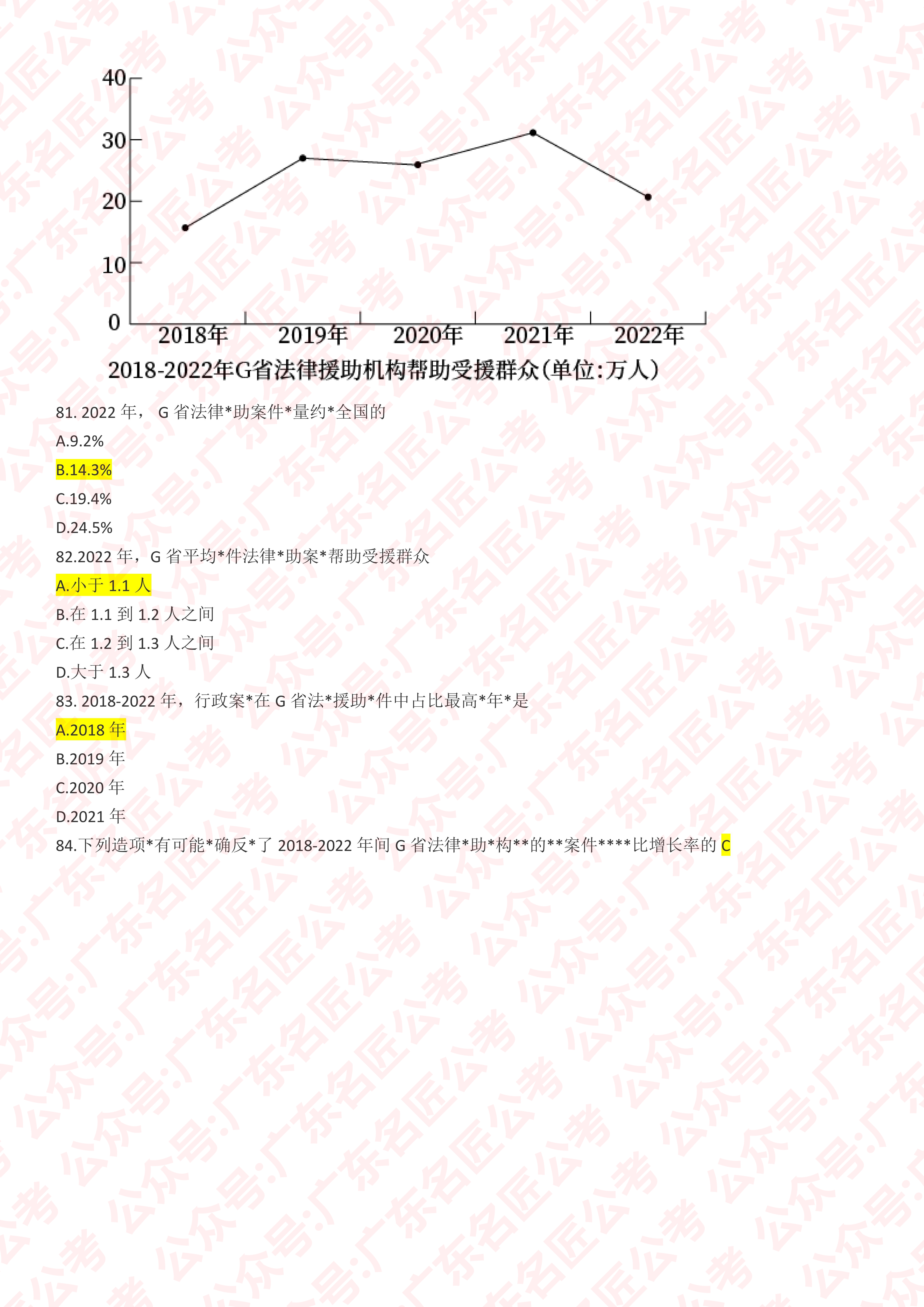 2024行测真题详解与答案解析