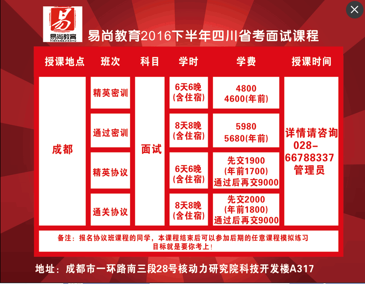 公务员考试培训机构收费模式深度解析