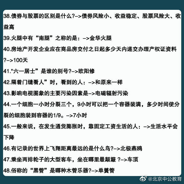 公务员行测常识深入理解与高效备考策略，100题图片全解析