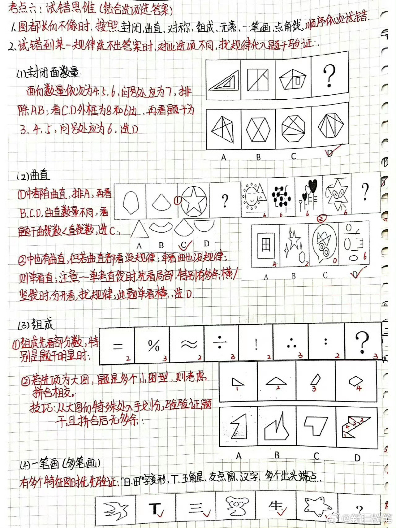 行测考点全面总结